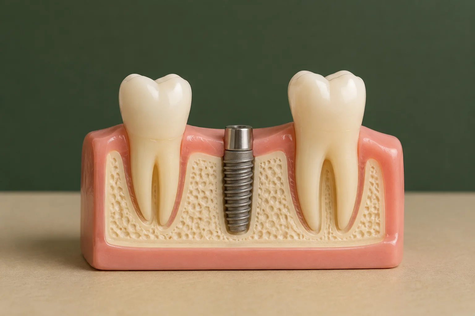 Muokuomasis žondikaulė modelis so dontū implantu ėr gėjėma galvotė